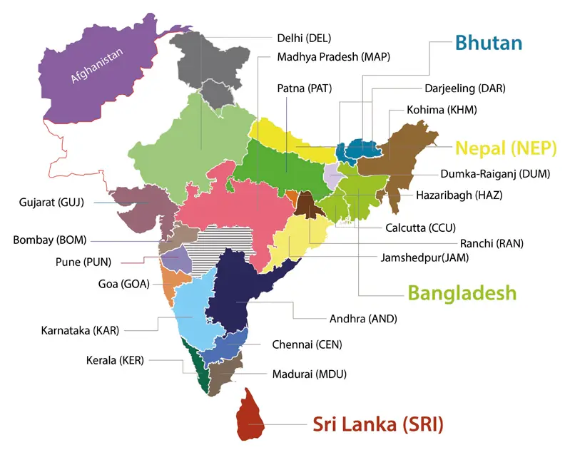 JRDS map of Development Programs