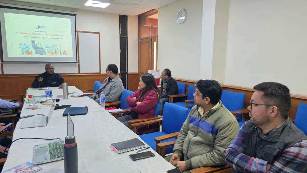 NGO staff learning digital tools and software